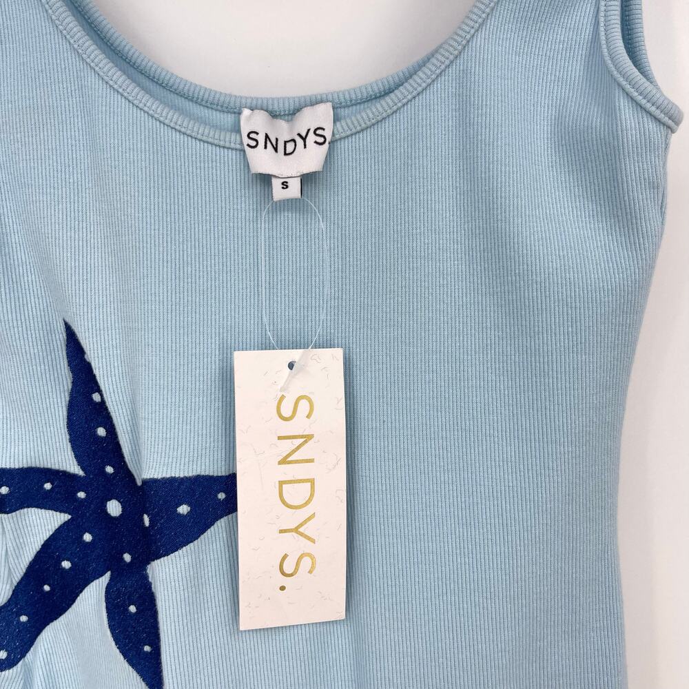 Blue Starfish Mini Dress - Picture 4 of 14